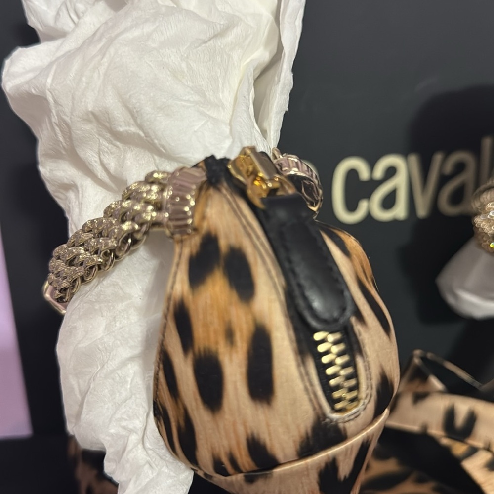 Brand, new pristine bling out Roberto Cavalli, high heels, sandals - Picture 15 of 15